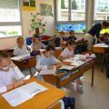En classe